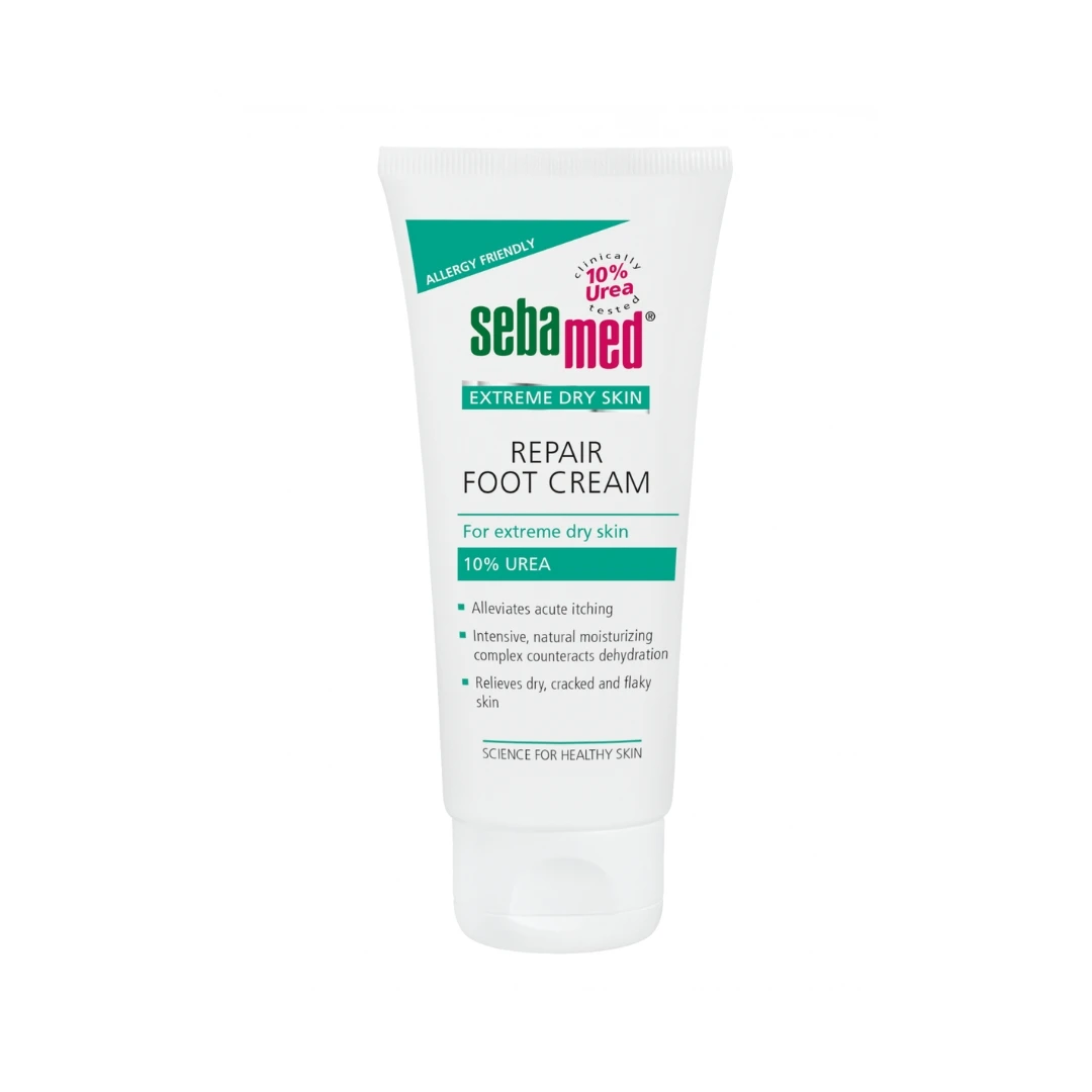 Sebamed® Krema za Stopala sa 10% Ureom za Ekstremno Suvu Kožu 200 mL