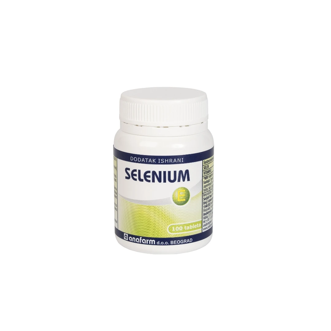 ANAFARM Selenium E; 100 Tableta; Selen