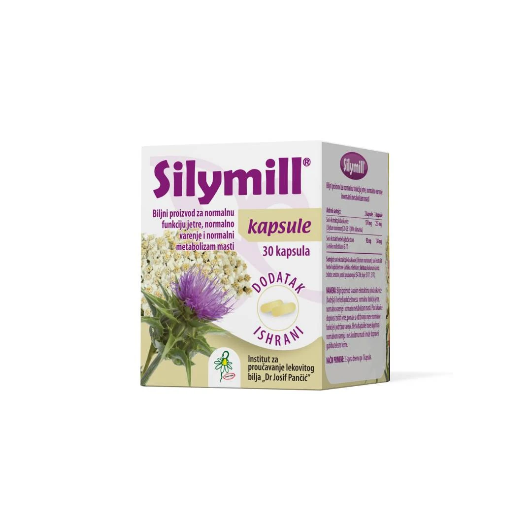 Silymill® za Jetru i Normalno Varenje 30 Kapsula