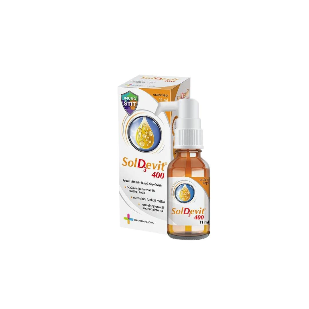 Soldevit® Rastvor Vitamina D sa Doznom Pumpicom 10 mL