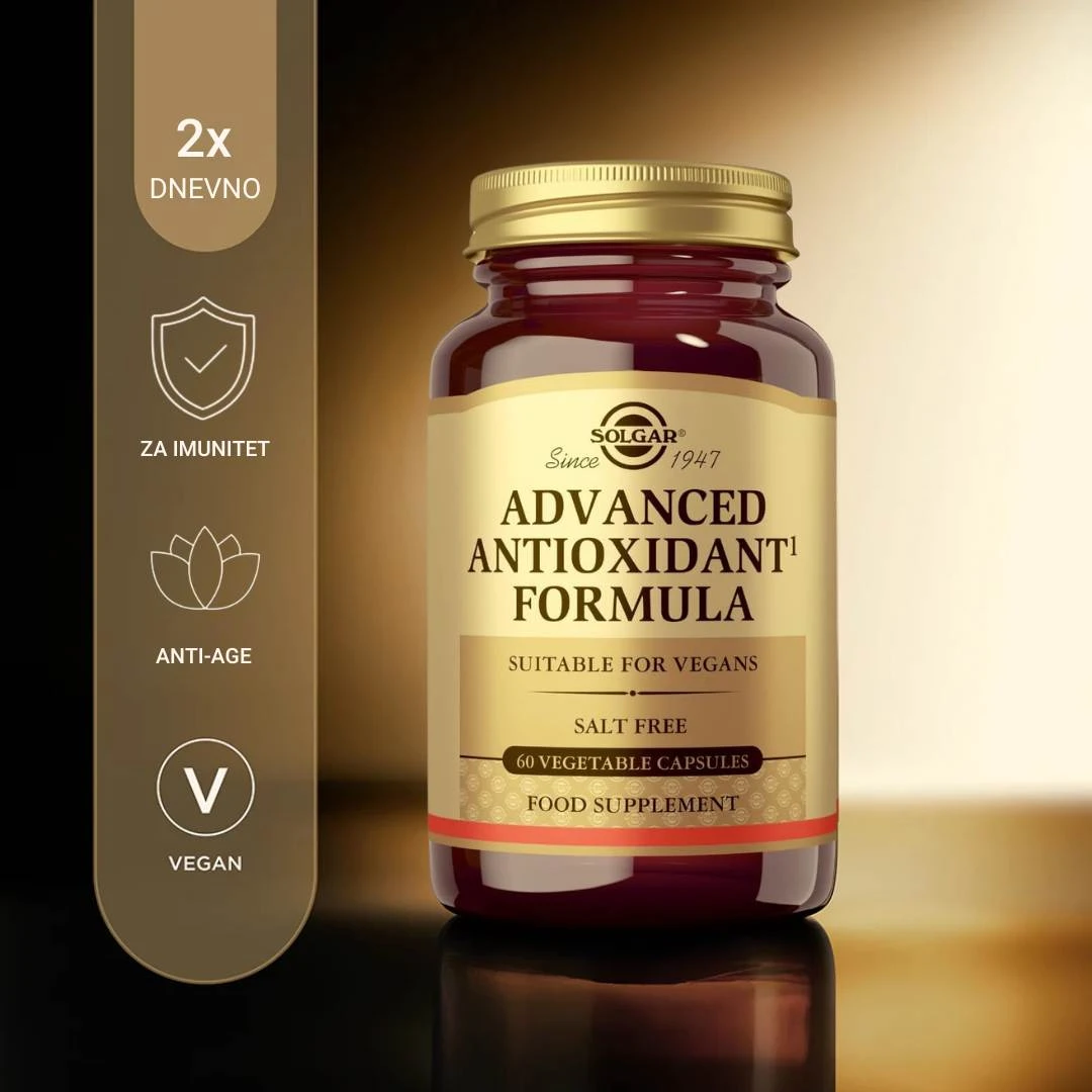 SOLGAR® Advanced Antioxidant Formula 60 Kapsula