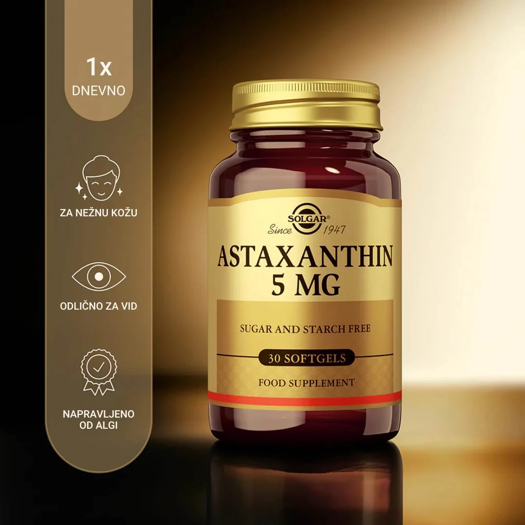 SOLGAR® Astaksantin 5 mg 30 Kapsula