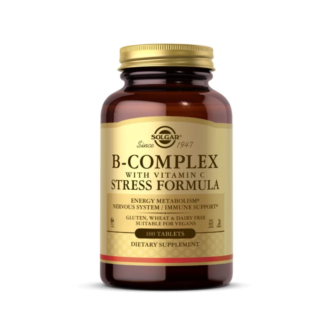 SOLGAR B-COMPLEX sa Vitaminom C 100 Tableta