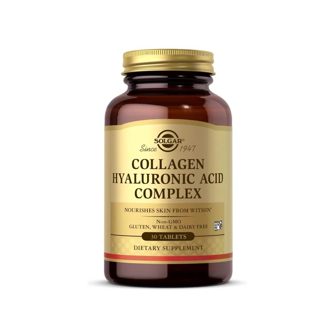 SOLGAR® Collagen Hyaluronic Acid Complex 30 Tableta Kolagena sa Hijaluronskom Kiselinom