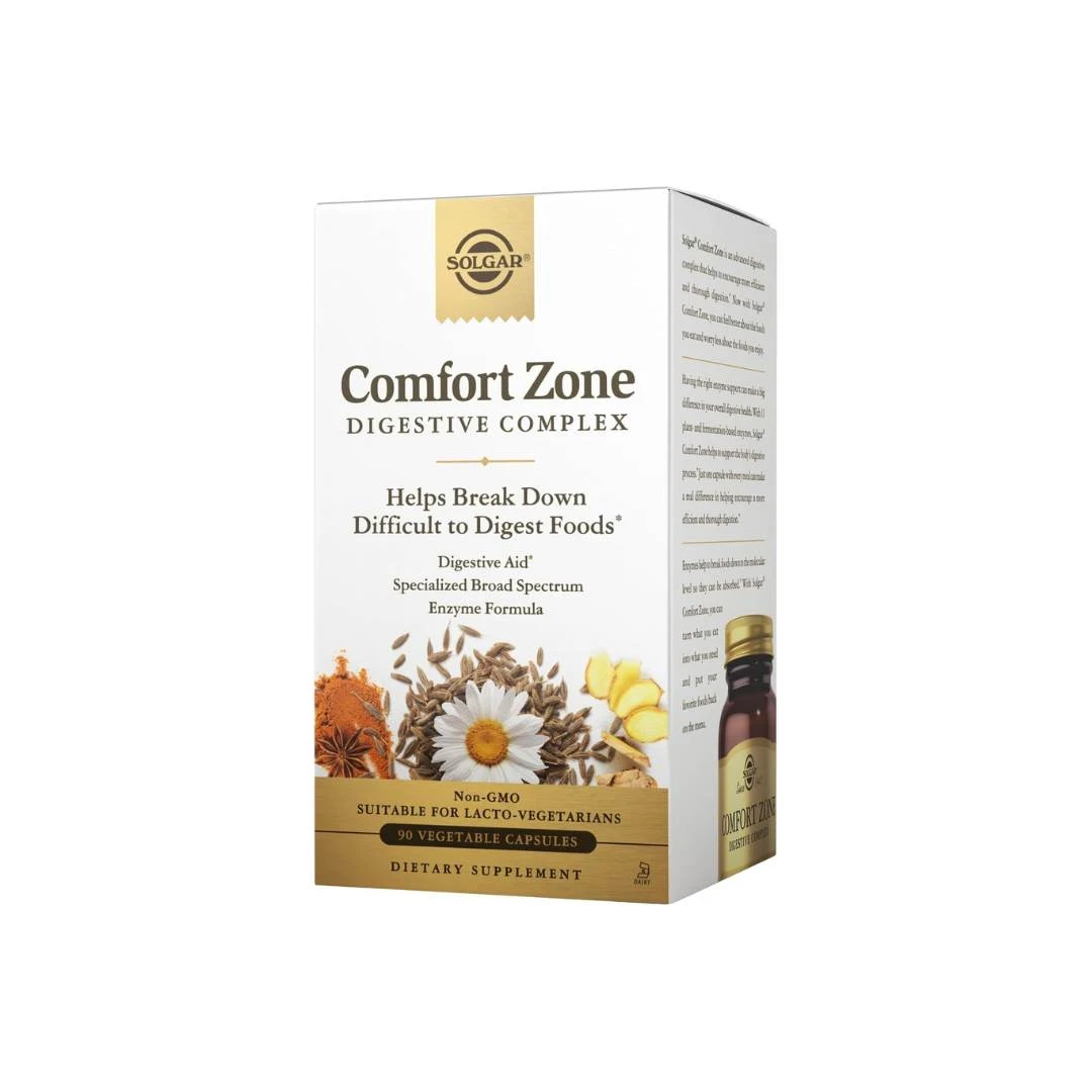 SOLGAR® Comfort Zone Digestive Complex 90 Kapsula