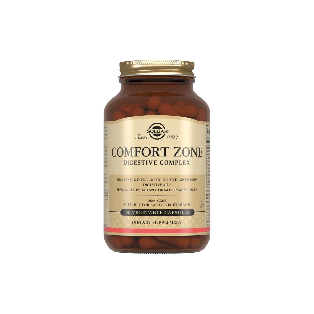 SOLGAR® Comfort Zone Digestive Complex 90 Kapsula