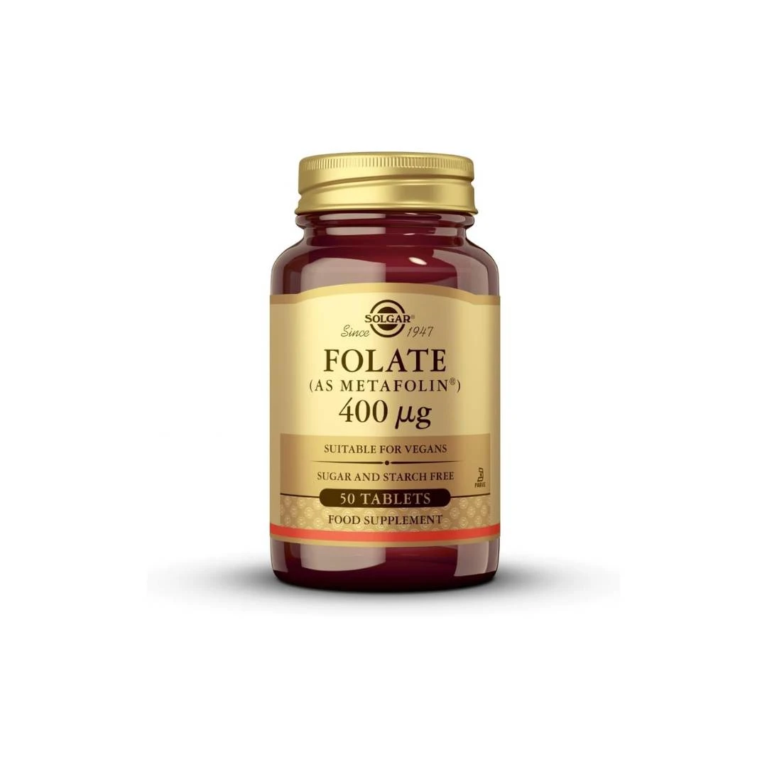 SOLGAR® Folat 400 mcg 50 Tableta