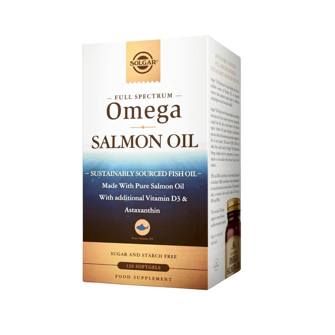 SOLGAR® OMEGA od Ulja Divljeg Lososa 120 Kapsula