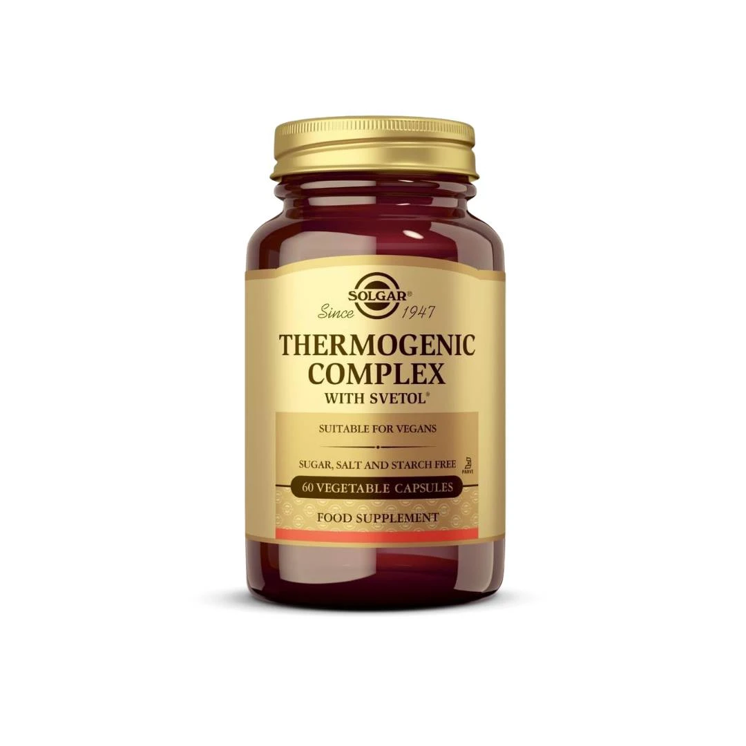 SOLGAR® Thermogenic Complex 60 Kapsula za Sagorevanje Masti i Mršavljenje