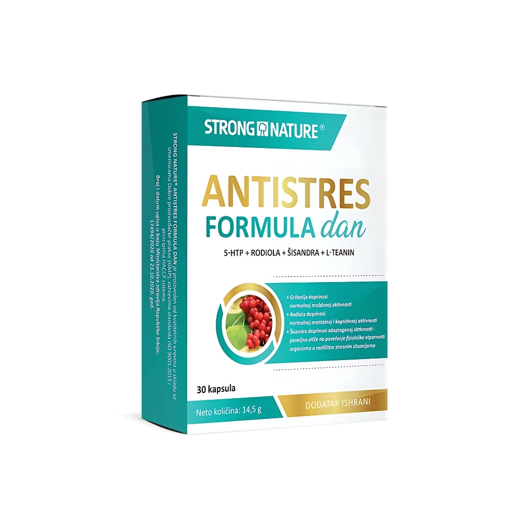 STRONG NATURE® Antistres Formula Dan 30 Kapsula