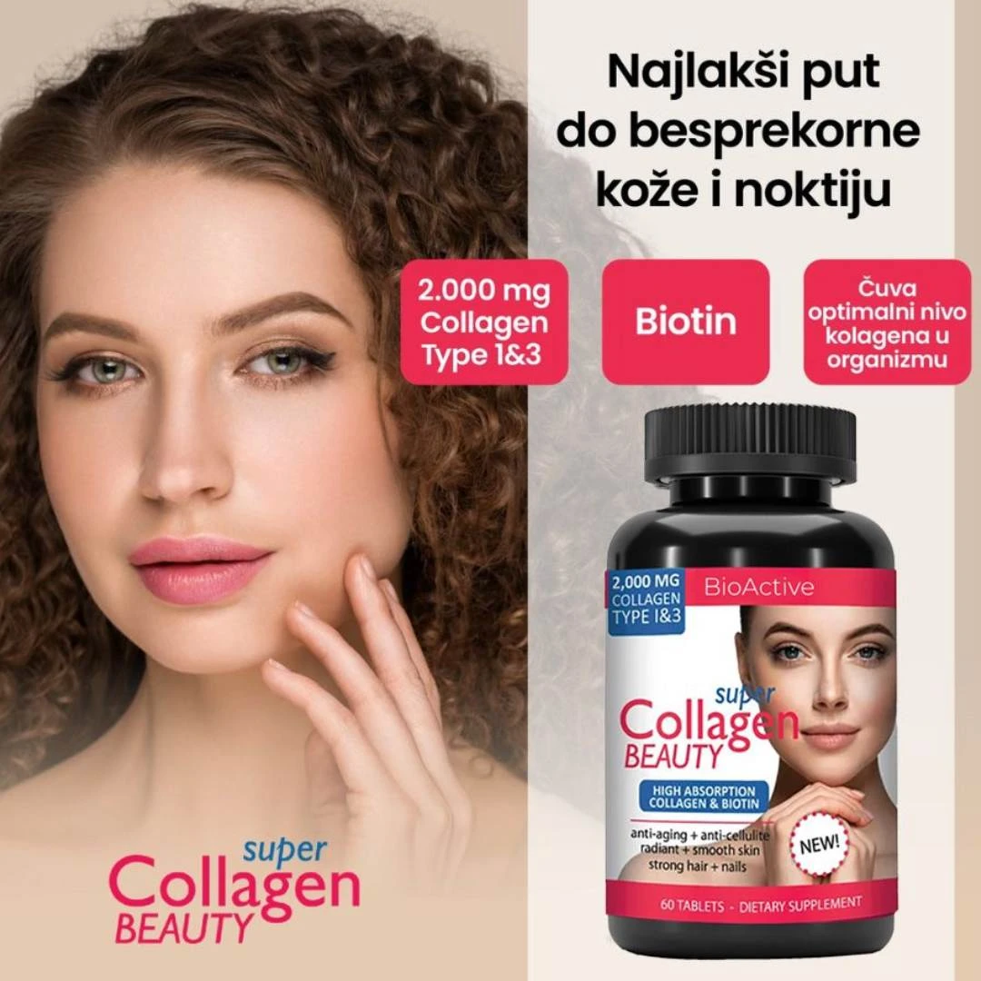 Super Collagen Beauty 60 Tableta Kolagen