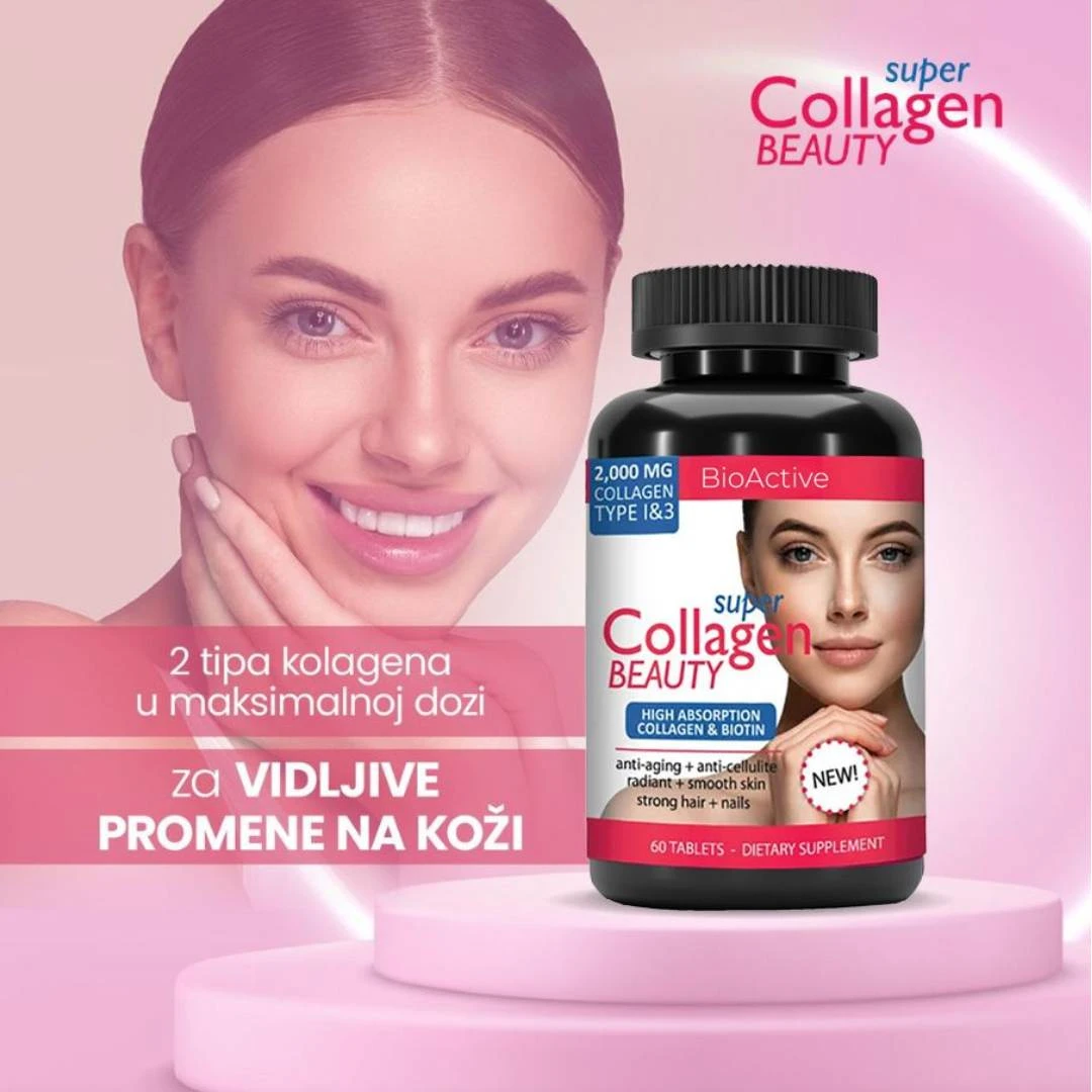 Super Collagen Beauty 60 Tableta Kolagen