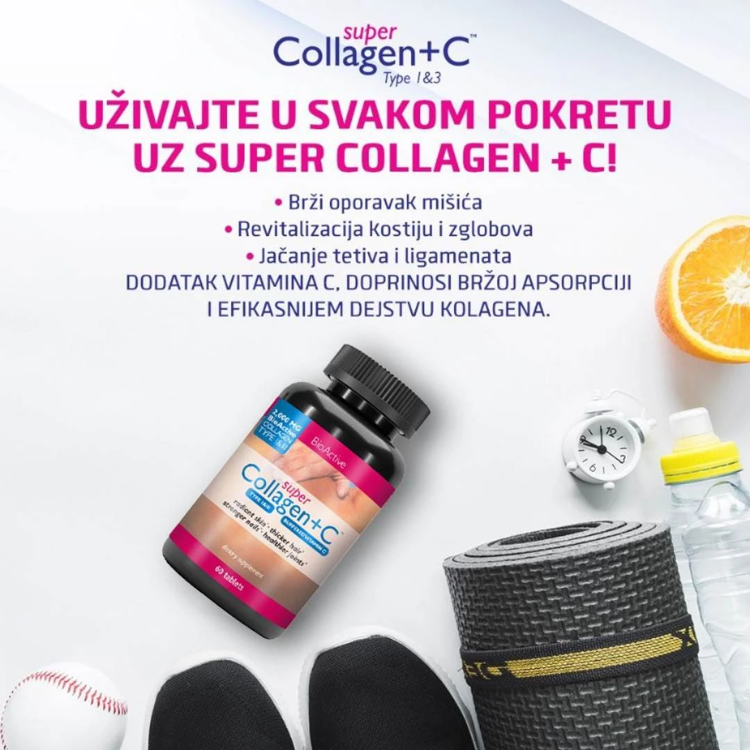 Super Collagen C 60 Tableta; Kolagen Tablete