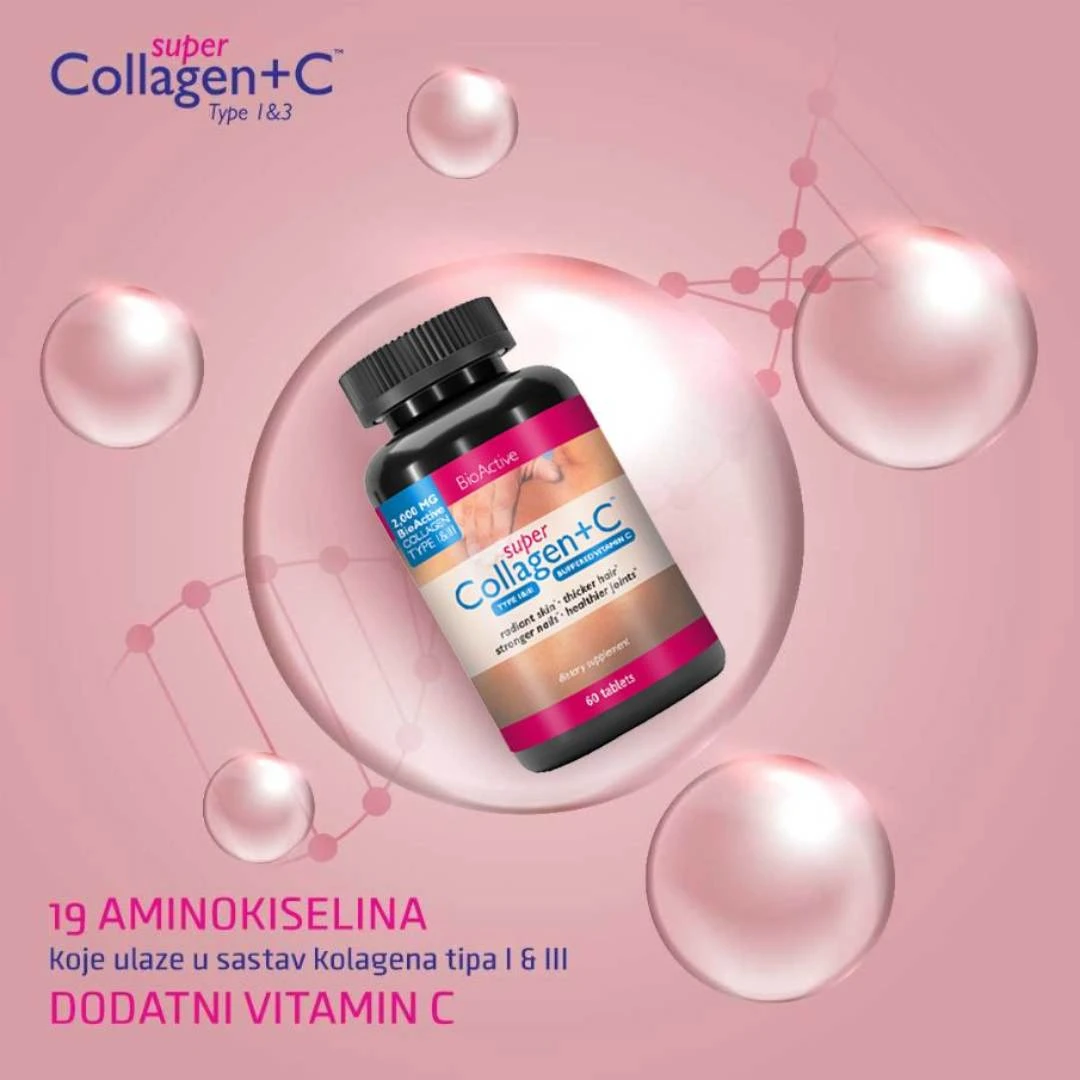 Super Collagen C 60 Tableta; Kolagen Tablete