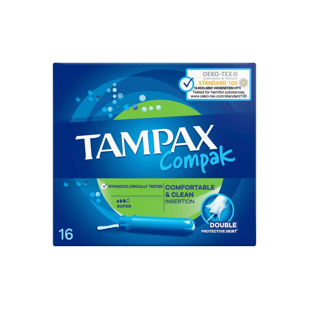 TAMPAX Compak SUPER 16 Tampona