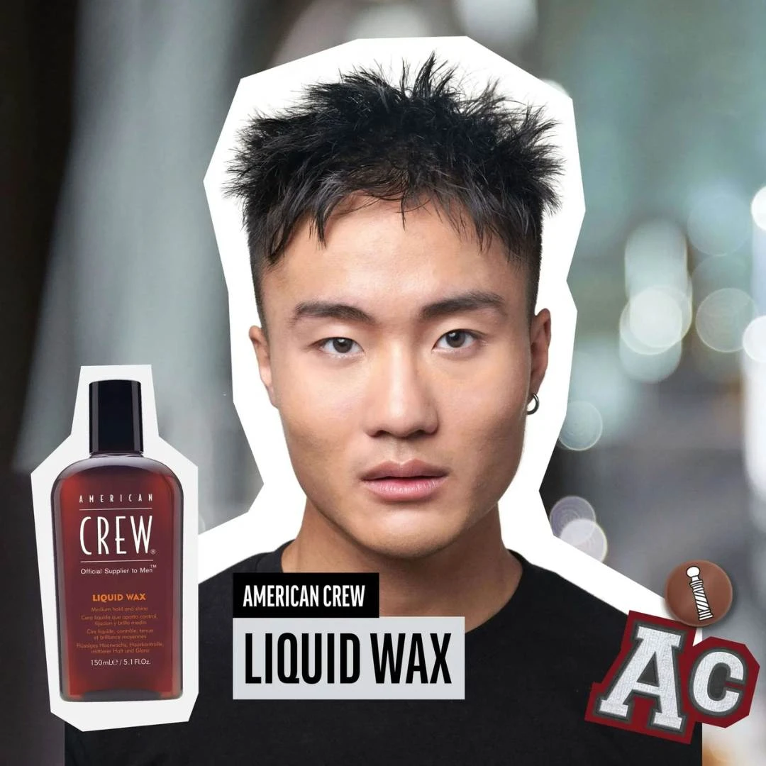 American CREW Liquid Wax 150 mL; Vosak