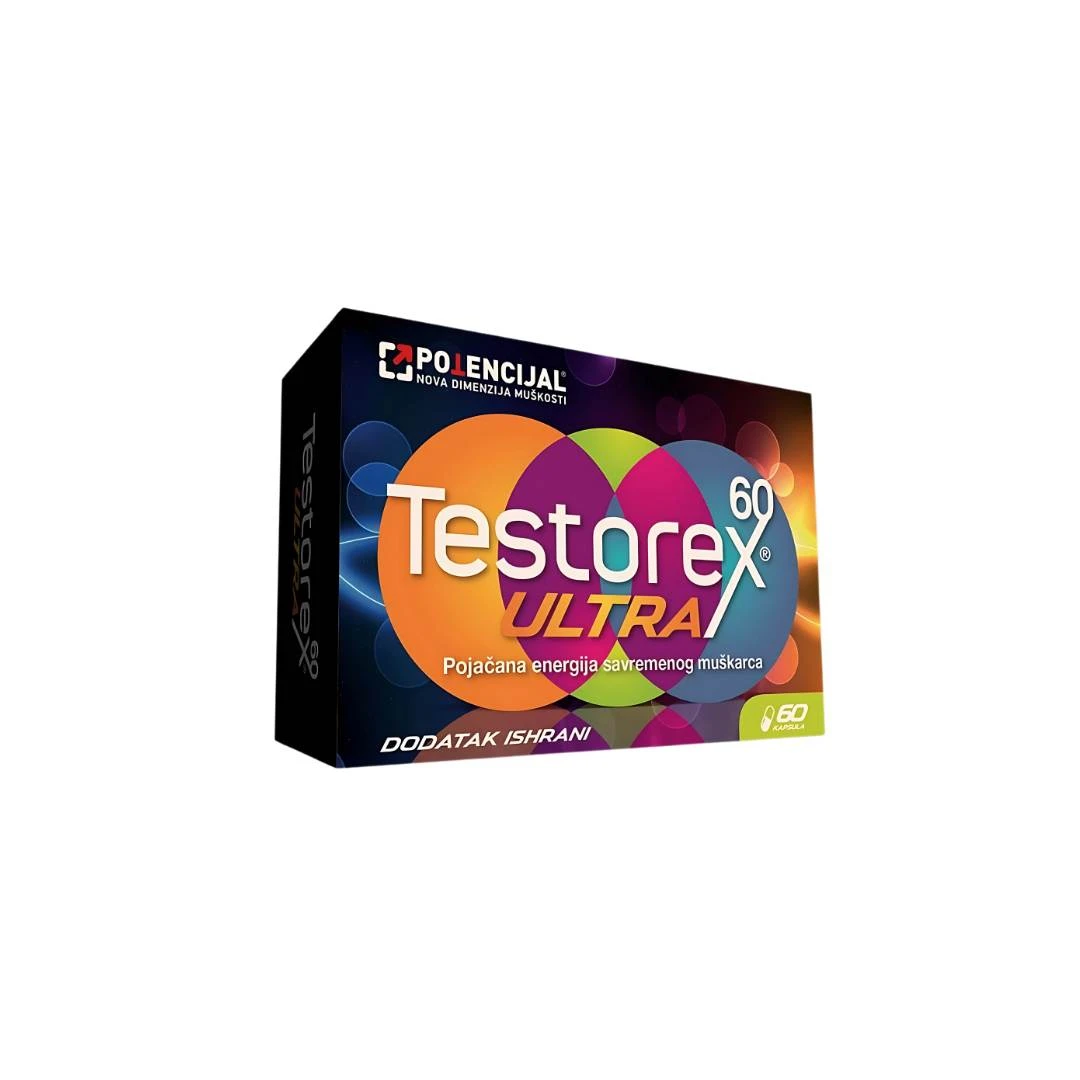 TESTOREX® Ultra Tablete za Izdržljivost, Potenciju i Libido 60 Komada