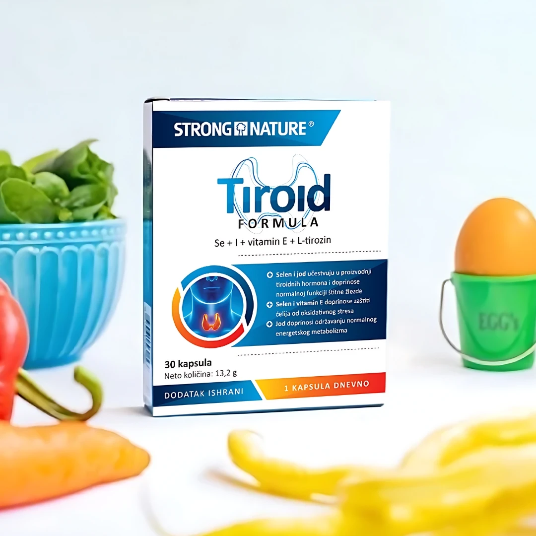 STRONG NATURE® Tiroid FORMULA 30 Kapsula