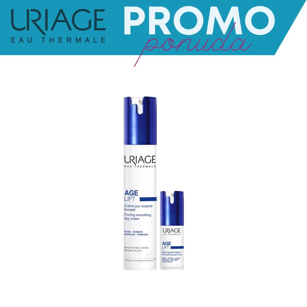 URIAGE PROMO AGE LIFT Dnevna Krema 40 mL i  Antirid Krema oko Očiju 15 mL