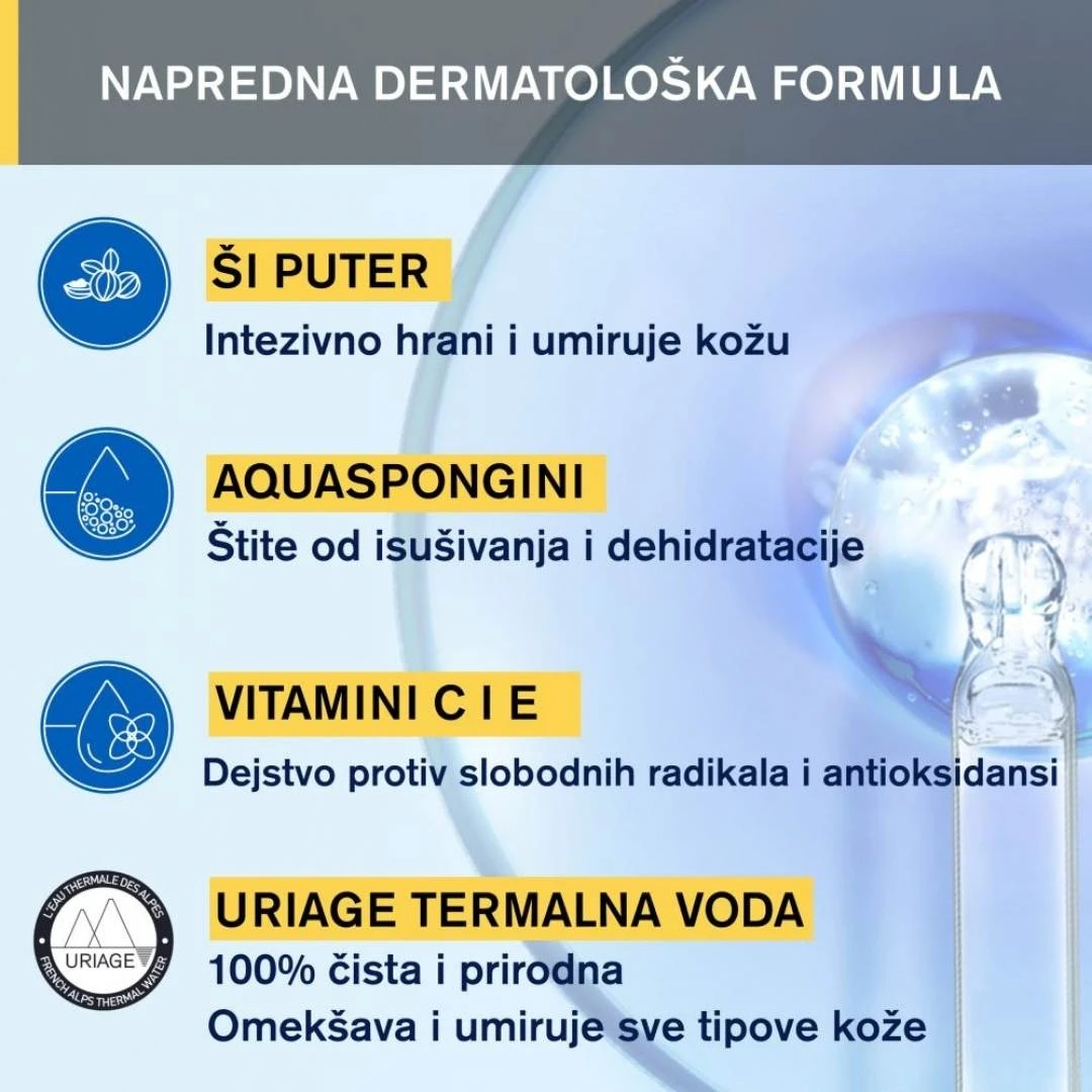 URIAGE Bariésun Balzam za Negu Kože Posle Sunčanja sa Hijaluronskom Kiselinom 150 mL