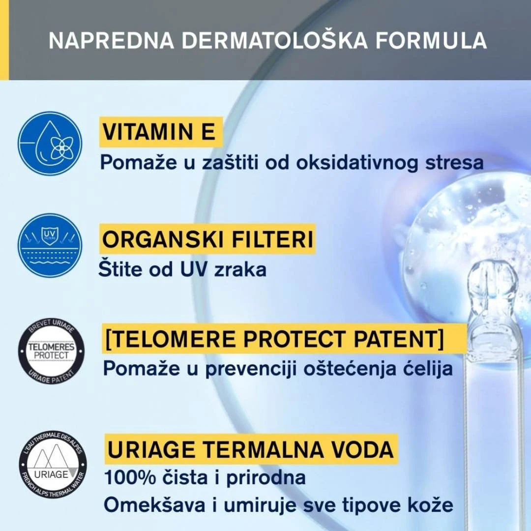 URIAGE Bariésun Hidratantni Sprej za Decu za Zaštitu od Sunca SPF50+ 200 mL