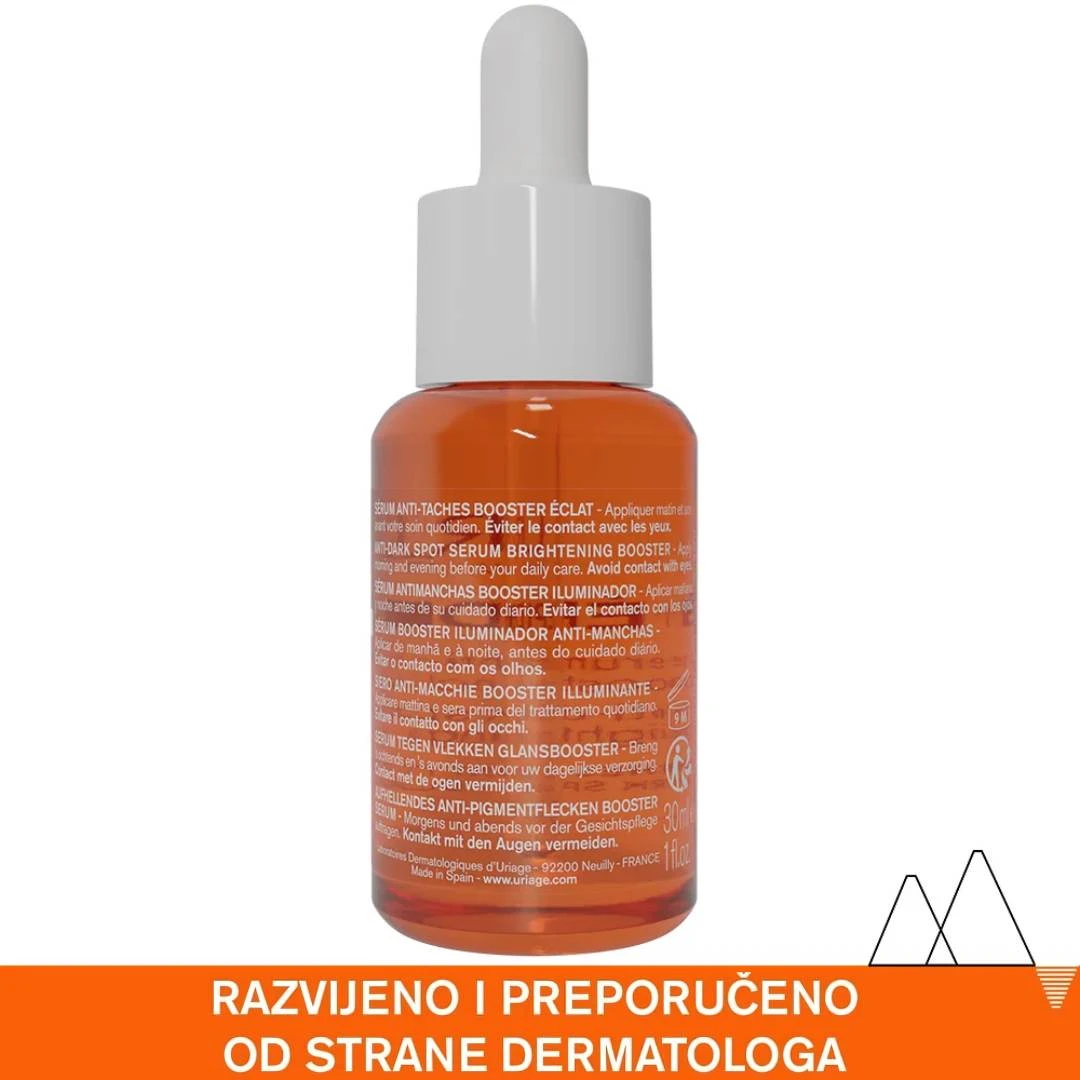 URIAGE DÉPIDERM Booster Serum Protiv Hiperpigmentacija za Posvetljivanje Kože 30 mL