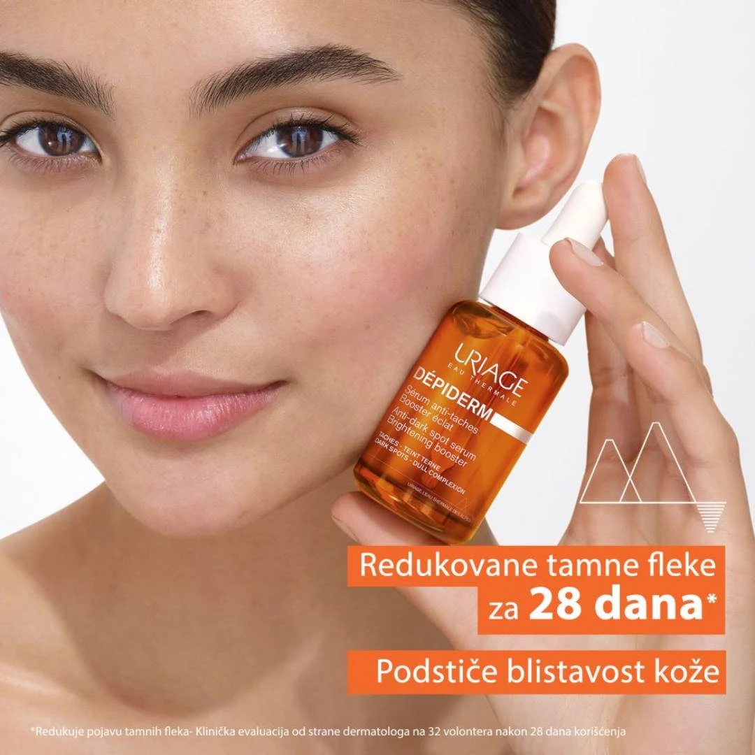 URIAGE DÉPIDERM Booster Serum Protiv Hiperpigmentacija za Posvetljivanje Kože 30 mL