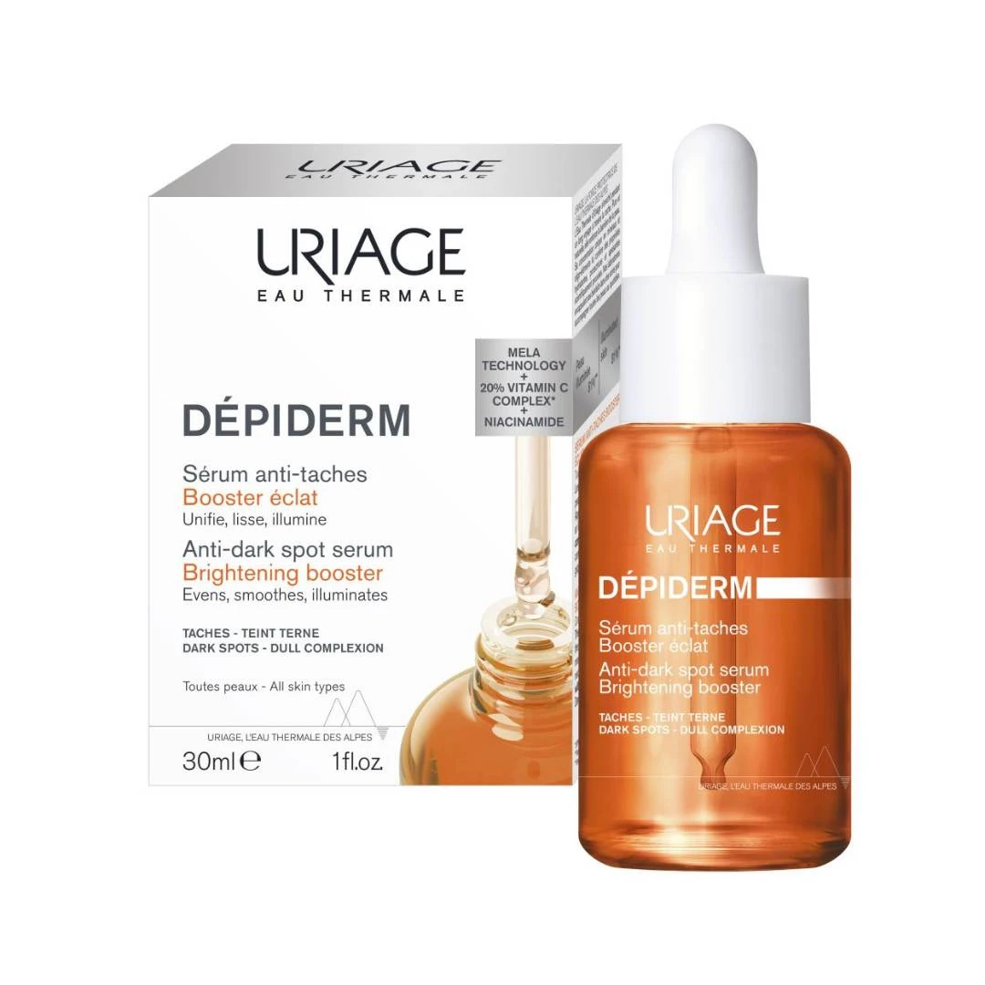 URIAGE DÉPIDERM Booster Serum Protiv Hiperpigmentacija za Posvetljivanje Kože 30 mL