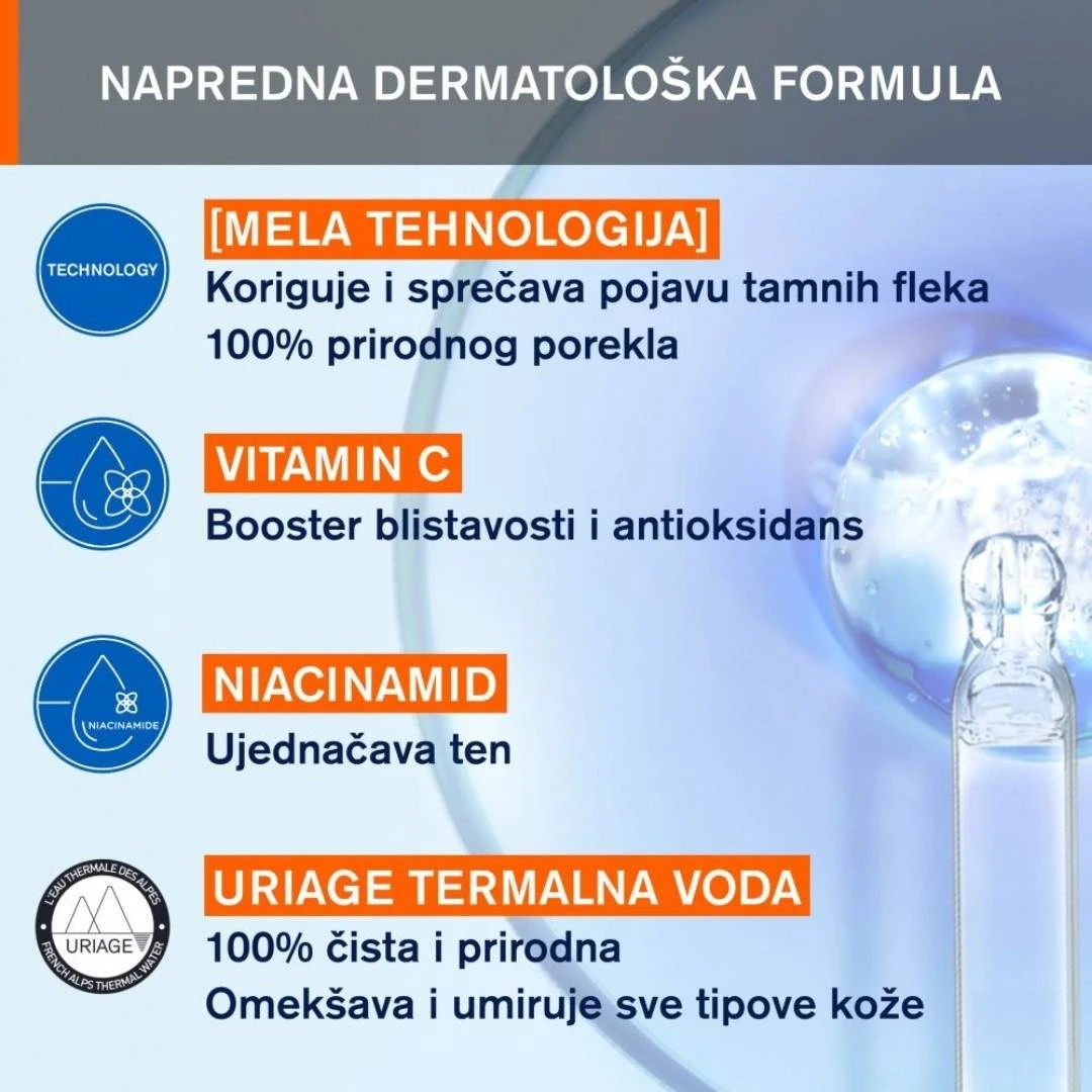 URIAGE DÉPIDERM Pena za Umivanje i Čišćenje Lica 100 mL