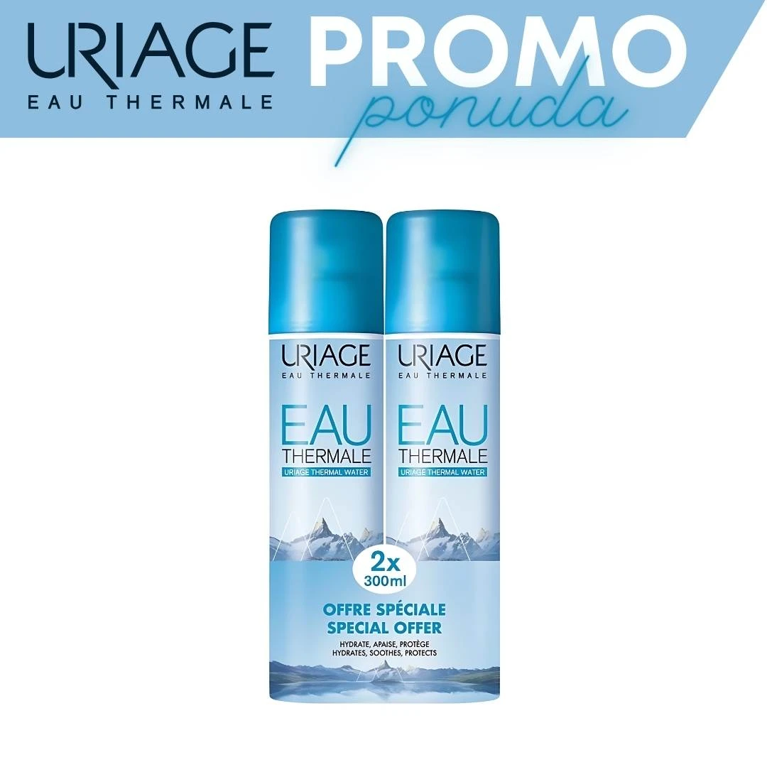 URIAGE EAU Termalna Voda u Spreju 2x150 mL PROMO