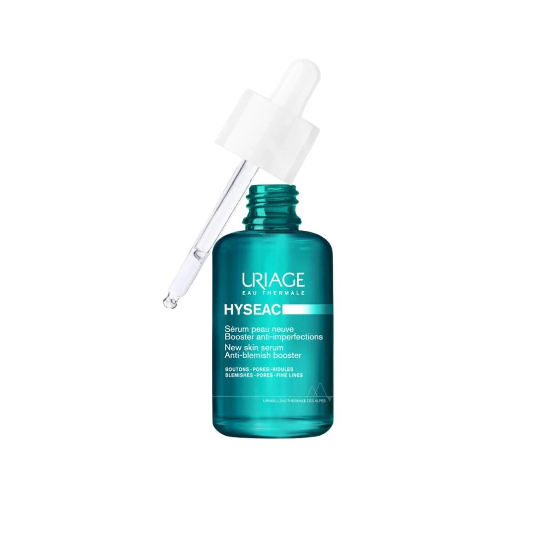 URIAGE Hyséac Serum Booster 30 mL; Smanjuje Fleke; Sužava Pore; Protiv Nesavršenosti