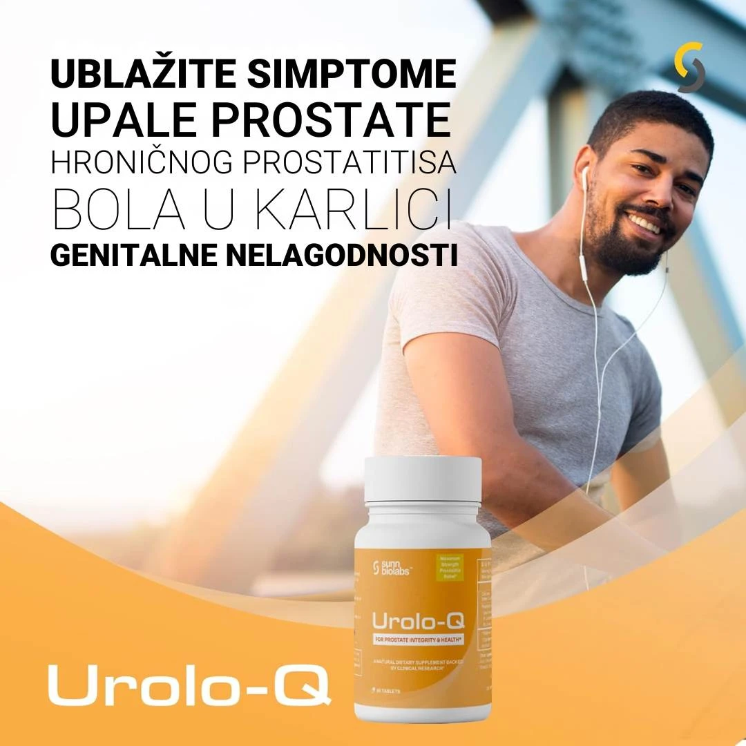 Urolo-Q 60 Tableta kod Simptoma Hroničnog Prostatitisa i Sindroma Hroničnog Bola u Karlici