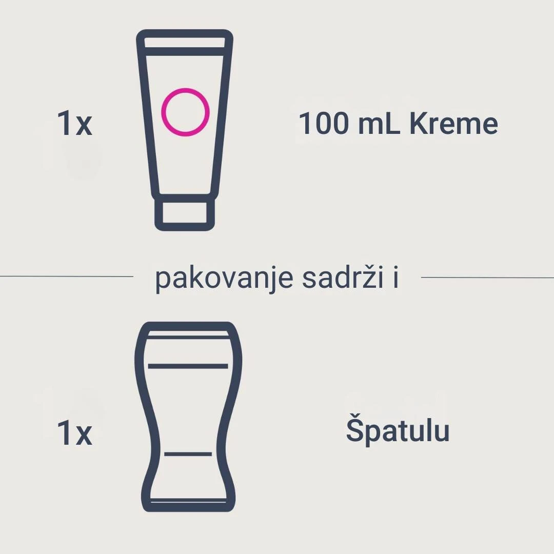 Veet Krema za Depilaciju Prepona, Pazuha, Kolena i Laktova BIKINI za Osetljivu Kožu 100 mL