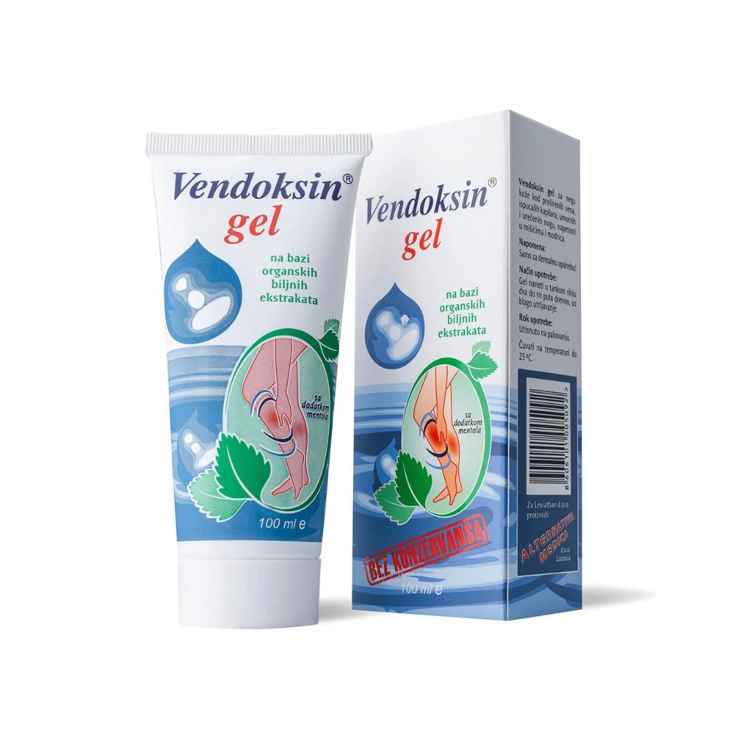 Vendoksin® Gel za Proširene Vene i Kapilare 100 mL