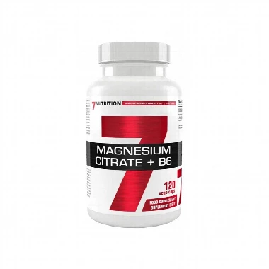 7 NUTRITION MAGNESIUM CITRATE + B6 120 Kapsula