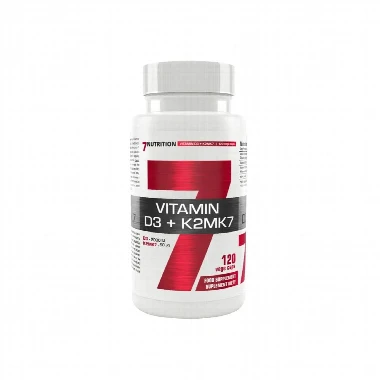 7 NUTRITION VITAMIN D3+K2 MK7 120 Kapsula