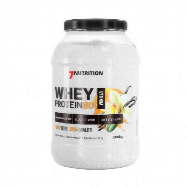 7 NUTRITION WHEY PROTEIN 80 Vanilla 2 kg