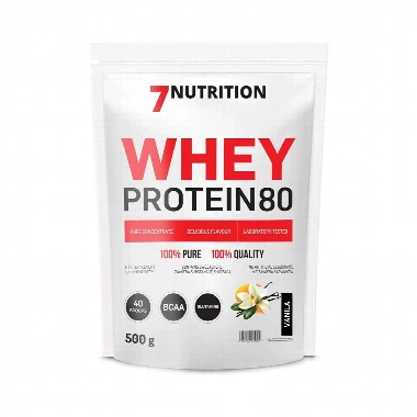 7 NUTRITION WHEY PROTEIN 80 Vanilla 500 g