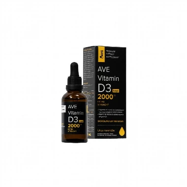 AVE Vitamin D3 2000 IU Kapi 50 mL