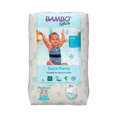 BAMBO® Nature Pelene za Plivanje M 12 Pelena