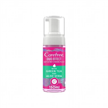 Carefree® DUO EFFECT Pena Intimna Kupka 150 mL