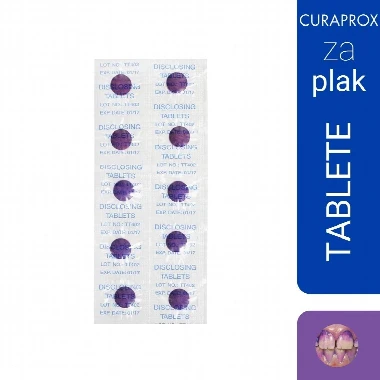 CURAPROX Plaquefinder 20 Tableta