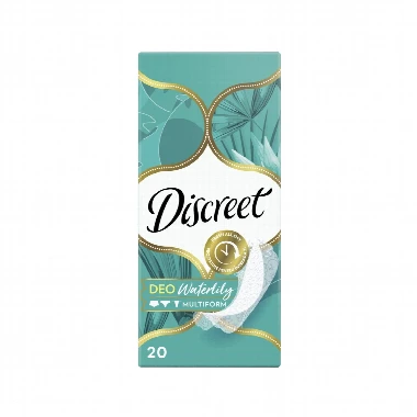 Discreet Deo Waterlily Regular Dnevni Ulošci 20 Uložaka