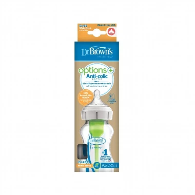 Dr Brown's Flašica Staklena Anti-Colic WN 270 mL