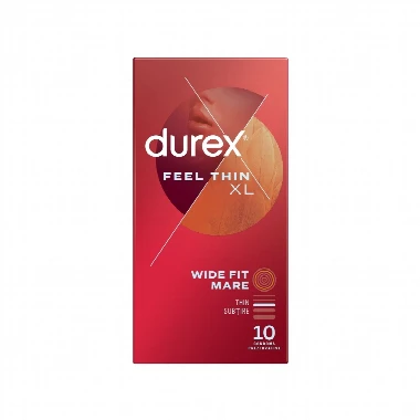 Durex® Kondomi XL FEEL THIN 10 Kondoma