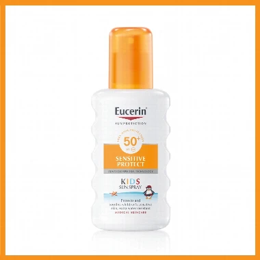 Eucerin® Sprej za Zaštitu Osetljive Dečije Kože od Sunca SPF50+ 200 mL