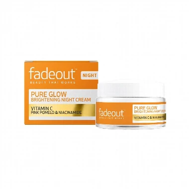 FadeOut Pure Glow Noćna Krema Protiv Hiperpigmentacija 50 mL