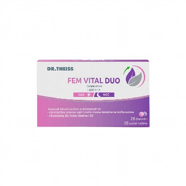 Fem Vital Duo 28 Film Tableta za Dan i 28 Film Tableta za Noć