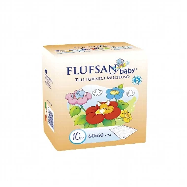 FLUFSAN® Podmetač za Krevet 60x60 cm 10 Podmetača