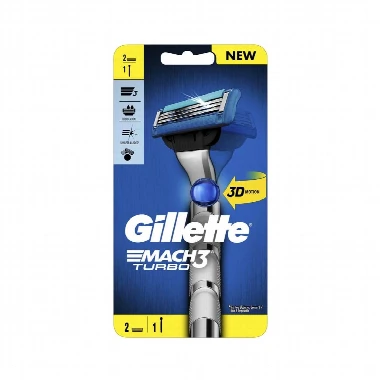 Gillette® Aparat MACH3 Turbo 3D sa 2 Brijača